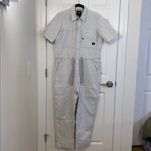 G-Star Cream Jumpsuit NWT